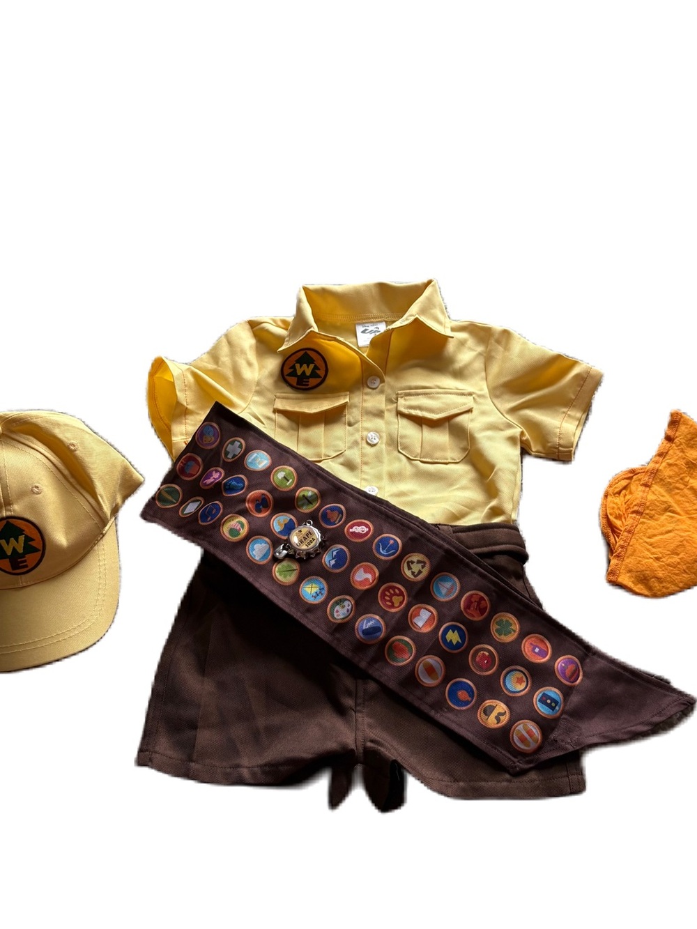 Disney Russell Costume UP 2T Halloween World Land Cruise Scouf